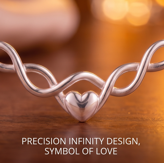 VELNIVAY Eternia Infinity Heart Necklace