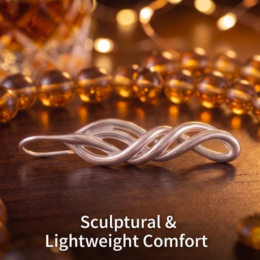 VELNIVAY Intertwined Flow Earrings