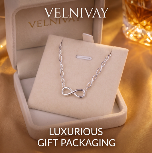 VELNIVAY Infinity Link Necklace